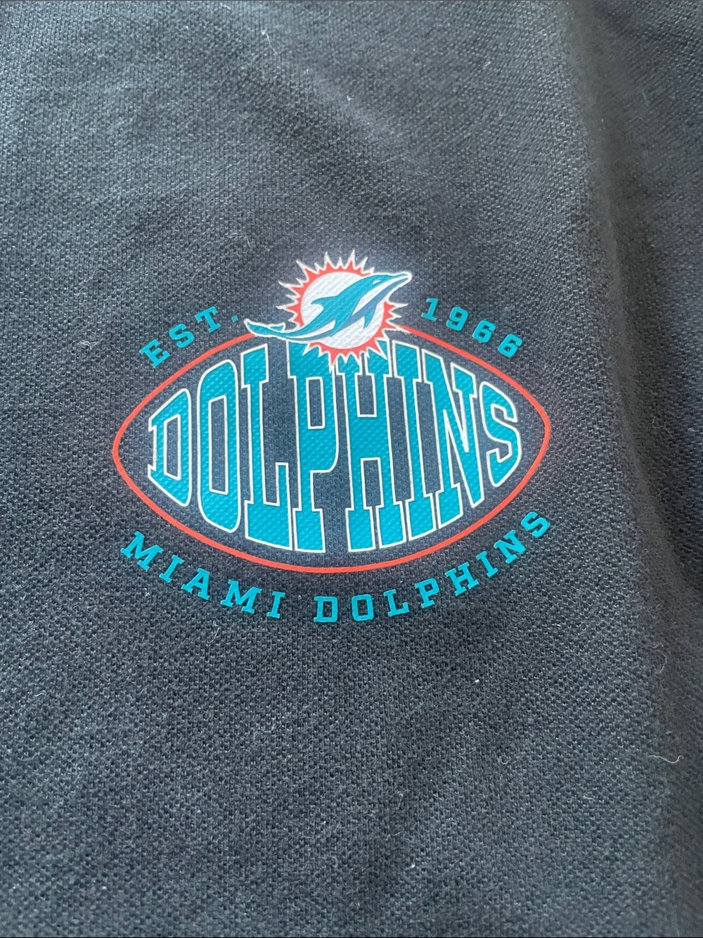 Set of 2 Boss Black Polo Shirts w/ Miami Dolphin Logo SZ XL and XXL - Picture 10 of 12